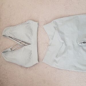 Sports Bra and Shorts Set